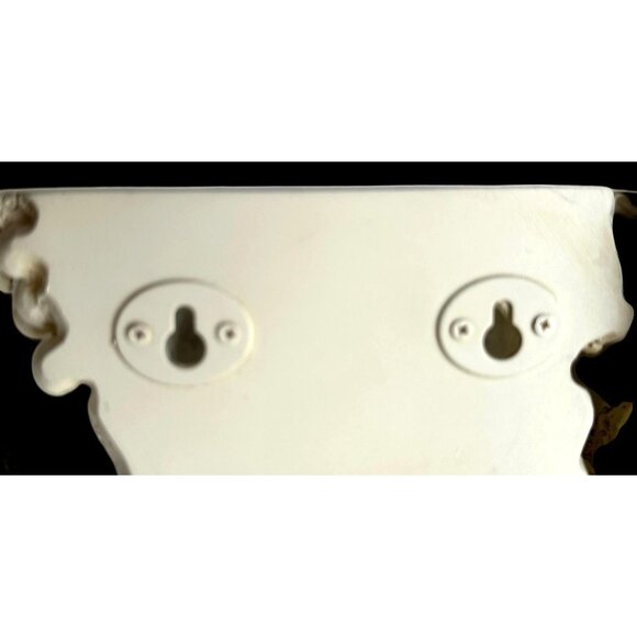 VTG Doves Grapes Grape Leaves  Drapery Curtain Rod Wall Sconce Corbel Holders - Picture 8 of 11